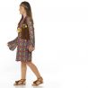 Disfraz de Hippie para Niña con Estampados