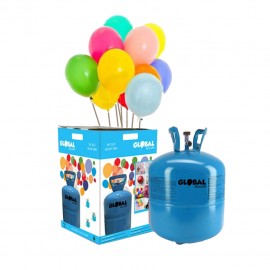 Comprar Bombona Helio Pequeña - 0.25m3 - 30 globos - Helio