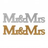 Letras para Bodas de Madera Mr y Mrs