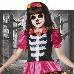 Disfraces de Catrina para Niña